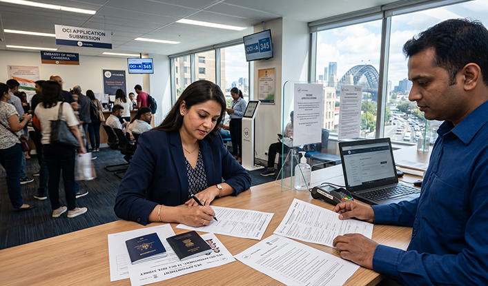 No More Postal OCI Applications in Australia — What You Must Do Before Your VFS Appointment